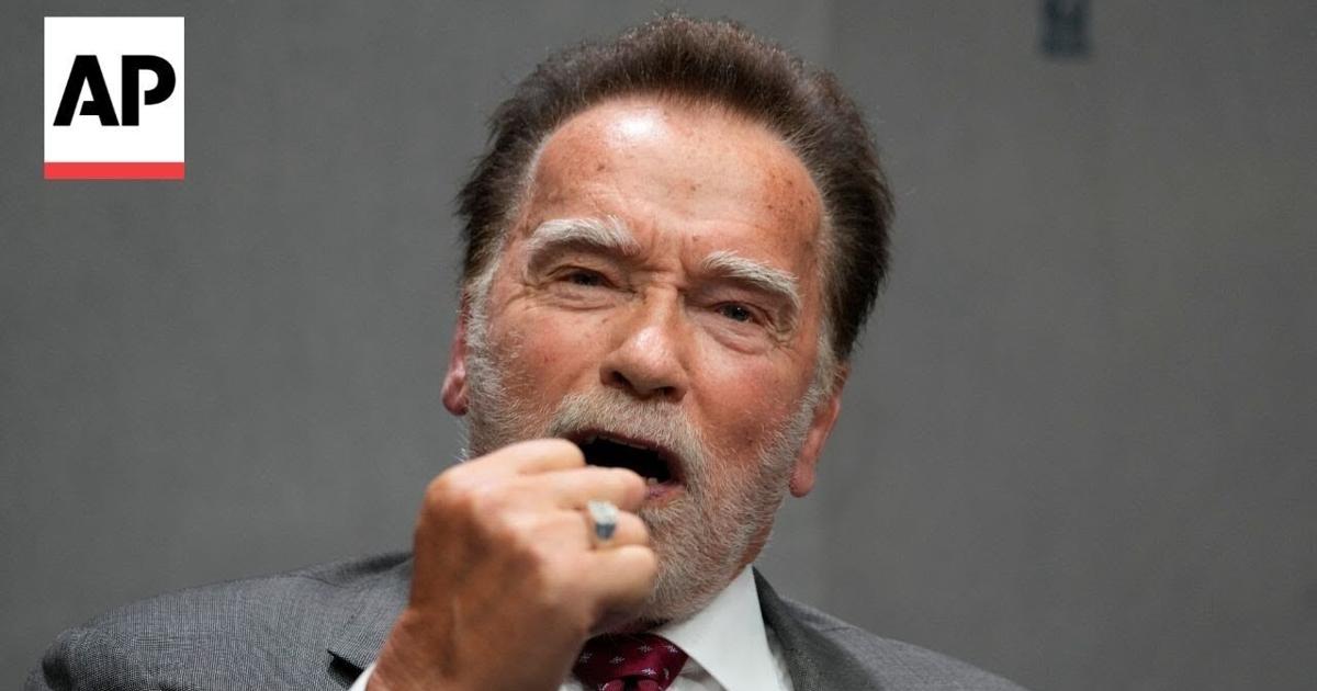 Arnold Schwarzenegger backs Vatican's climate initiative at conference | Videos
