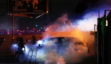 Man pleads guilty to throwing Molotov cocktail at deputies during LA immigration protest | National News