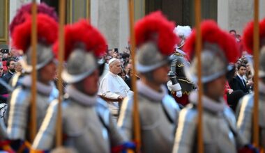 Pope Leo becomes first pontiff to attend Swiss Guard swearing-in ceremony since 1968