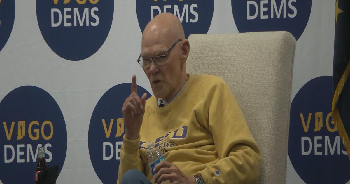 James Carville headlines 'Pasta & Politics' event in Vigo County | News