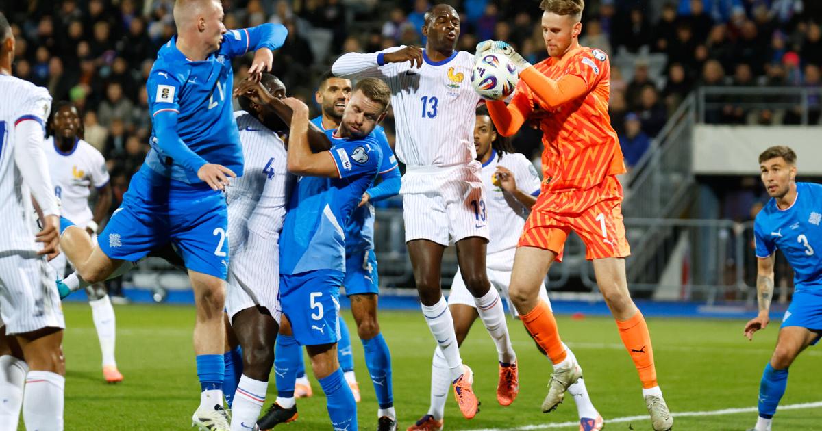 France held by Iceland and loses perfect record in qualifying for World Cup | National Sports