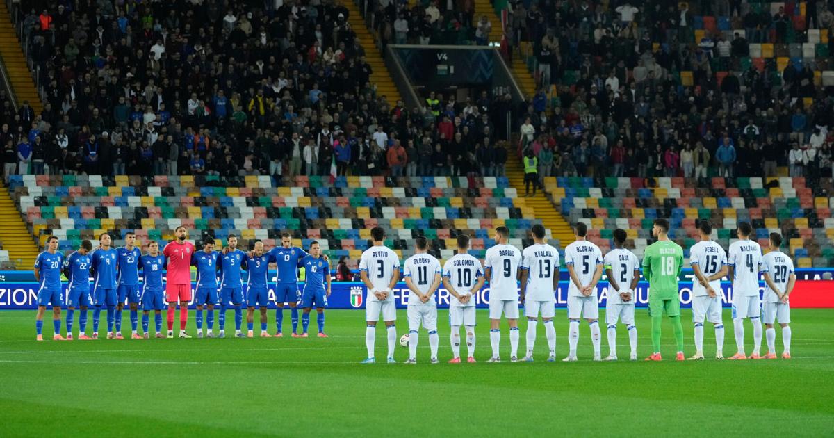 Snipers on stadium roof amid heavy security for Italy's win over Israel in World Cup qualifying | National Sports