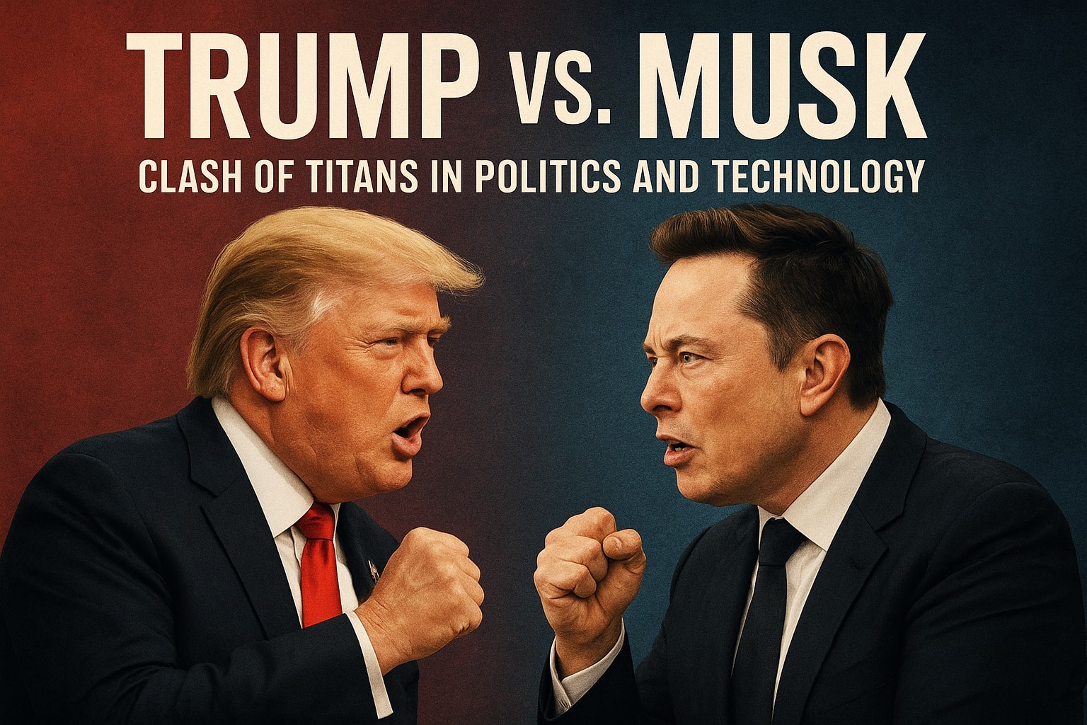 Trump vs. Musk: Clash of Titans in Politics and Technology”