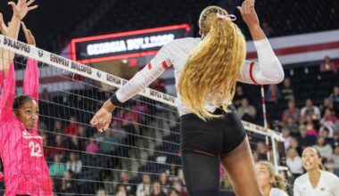 Bianna Muoneke powers Georgia volleyball to fifth straight win | Georgia Sports