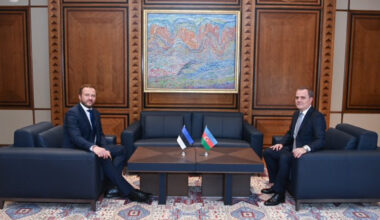 Azerbaijani and Estonian foreign ministers discuss political and economic cooperation in Baku