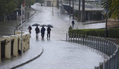 la AEMET mantiene los avisos rojos en Valencia y Murcia
