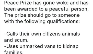 Peace has gone woke.