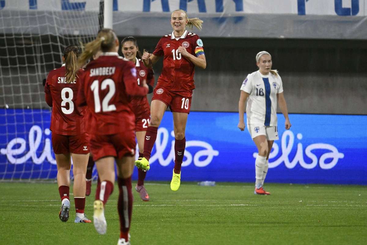 Deadly Danish women thrash Finland in Nations League playoff-clash