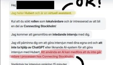 Får jag göra den här AI-intervjun, eller?