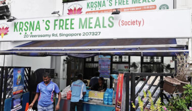 Soup kitchen in Little India celebrates Deepavali with migrant workers