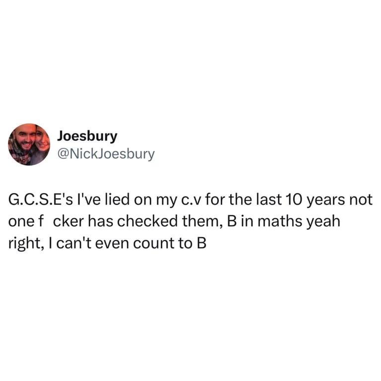 _No one ever checks_