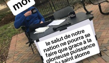 À la plus grande gloire de l’atome béni