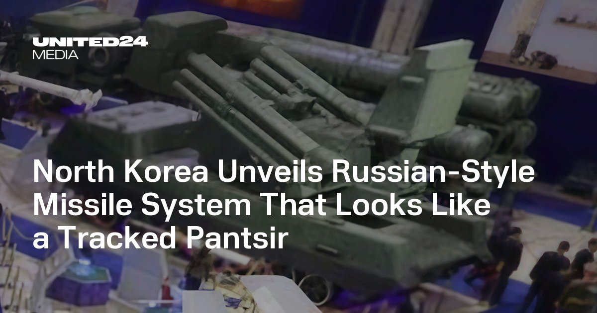 North Korea Unveils Russian-Style Missile System That Looks Like a Tracked Pantsir — UNITED24 Media
