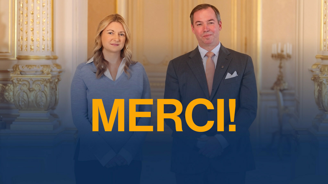 RTL Infos - Le remerciement du couple grand-ducal: "Nous avons été très touchés de vous voir si nombreux"