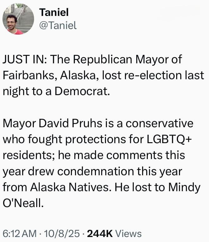 There’s an anti-Republican, anti-fascist wave sweeping the country. Don’t worry, it’s just democracy doing a little spring cleaning. 🧹🇺🇸