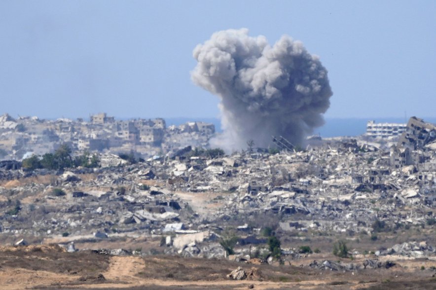 Pogled na Gazo iz Sderota