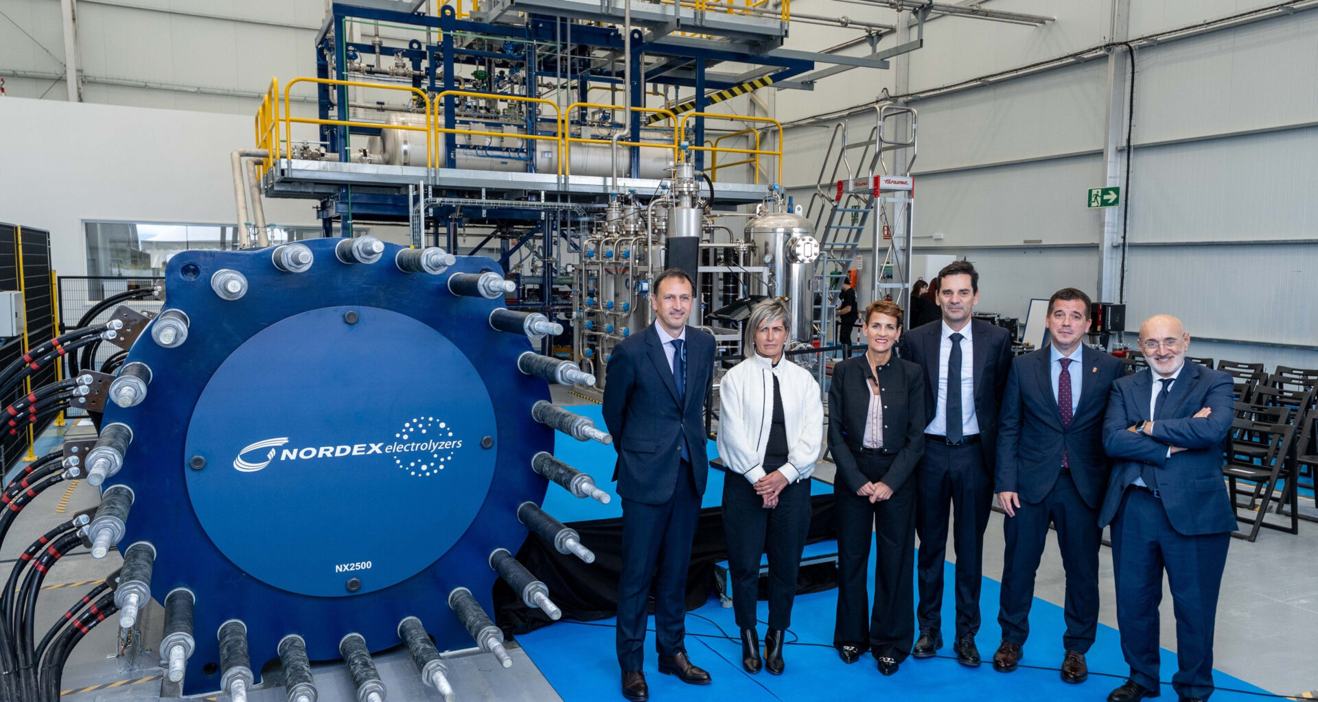 Nordex Electrolyzers presenta "el mayor electrolizador íntegramente diseñado y fabricado en España"