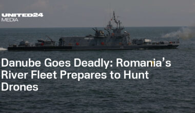 Romania’s River Fleet Prepares to Hunt Drones — UNITED24 Media