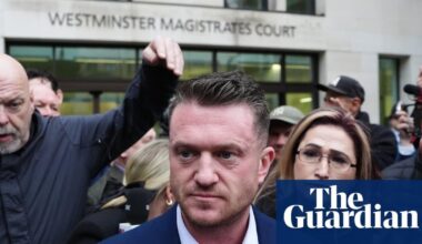 Tommy Robinson says Elon Musk is paying his legal costs as trial begins