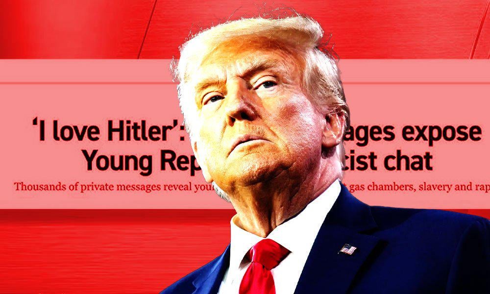 Trump Official Leaked ‘Nazi’ GOP Chat After Being Left Out of Photo With the President