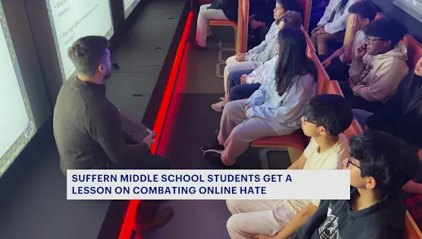 Kosovo War refugee teaches about combating hate across New York state in Mobile Museum of Tolerance