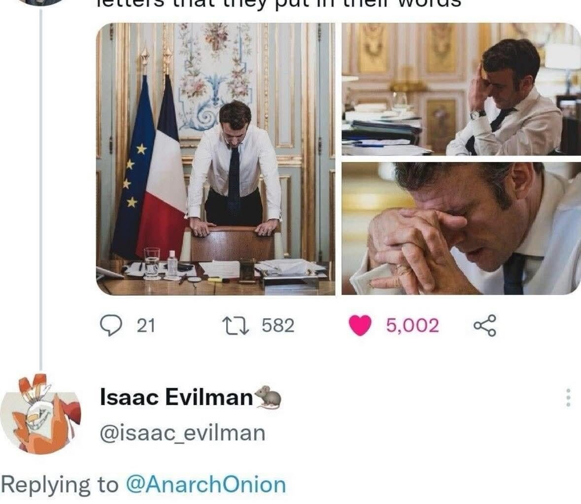 You can't silence me, Pierre