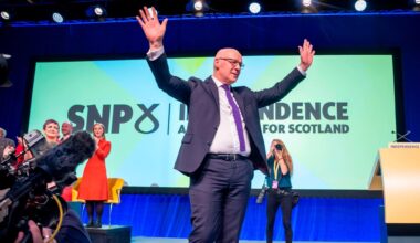 Labour and Tories ‘locked in a race to the right’, says Scottish First Minister