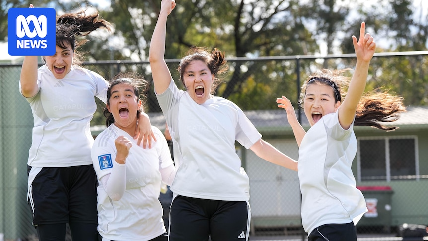 Afghan women's refugee team return to international football amid calls for more autonomy