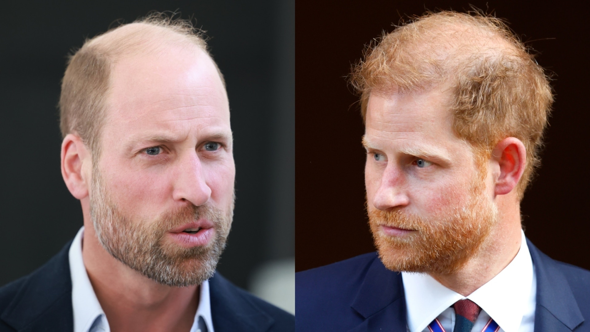 ‘So close yet so far’: William and Harry commemorate Queen’s death apart