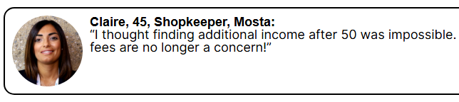 Scammers use a picture of Rosianne Cutajar.