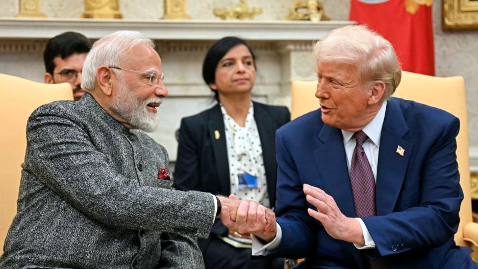 Trump reiterates India will cut Russian oil after Modi call