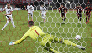 England thrash Latvia 5-0 to qualify for World Cup finals