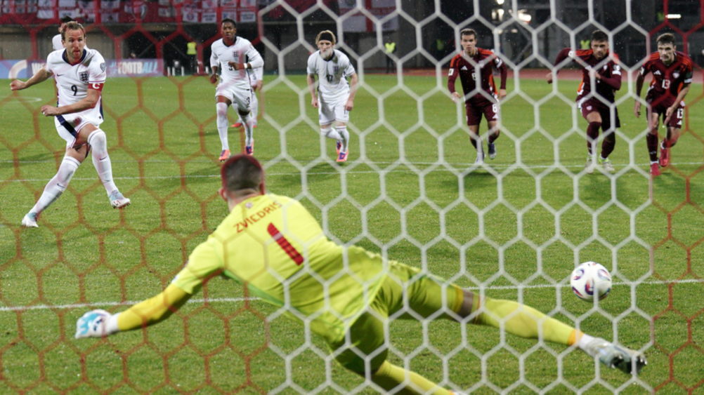 England thrash Latvia 5-0 to qualify for World Cup finals