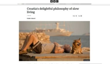 Croatia Embraces “Slow Living” As A New Travel Philosophy