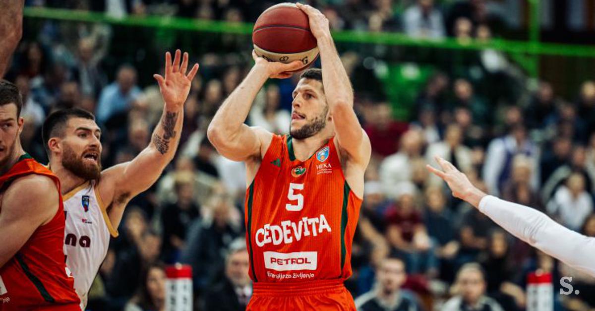 Cedevita Olimpija po velikem preobratu in podaljšku do zmage v Sarajevu.