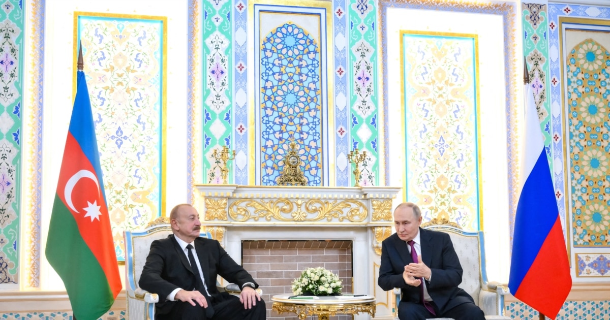 Amid Strained Relations With Baku, Putin Admits Russian Role In Azerbaijan Jet Crash