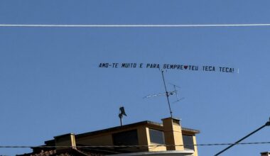 Mensagens nos céus de Torres Vedras