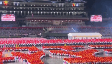 North Korea military parade, Kim Jong Un displays new intercontinental missile