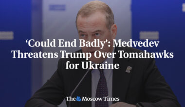 ‘Could End Badly’: Medvedev Threatens Trump Over Tomahawks for Ukraine