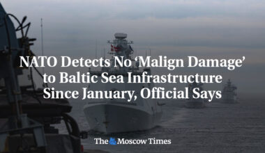 NATO Detects No ‘Malign Damage’ to Baltic Sea Infrastructure Since January, Official Says