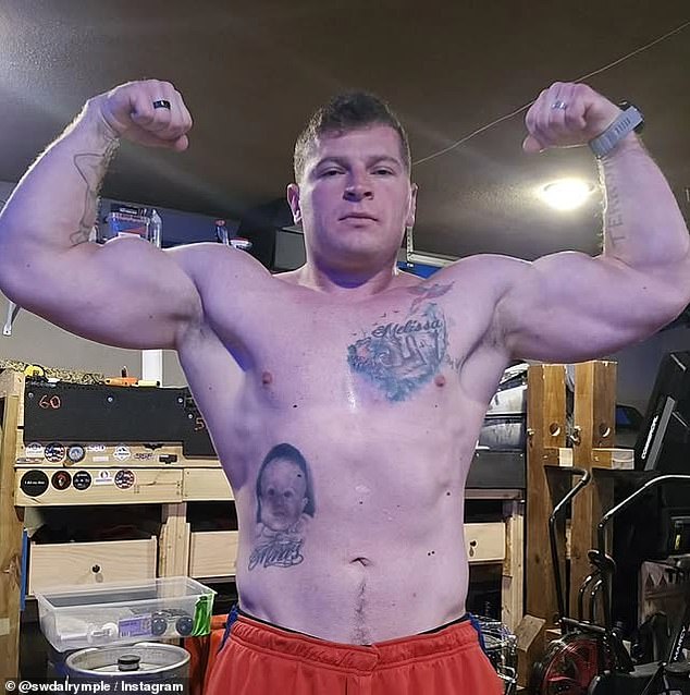 Hulking Special Forces officer Scott Dalrymple, who starred in a high-octane recruitment advert, has been praised as the new face of the no-nonsense US military under President Trump