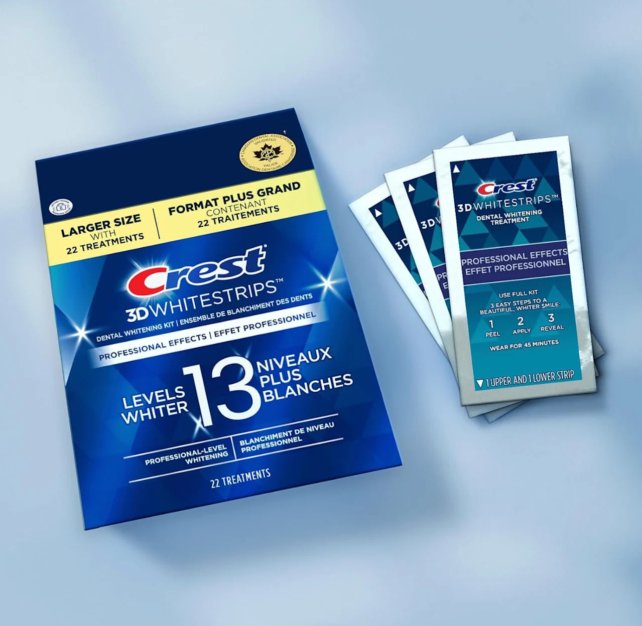 Crest 3D White Whitestrips Professional Effects