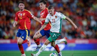 НА ЖИВО: Испания 2:0 България, нов пропуск на Десподов
