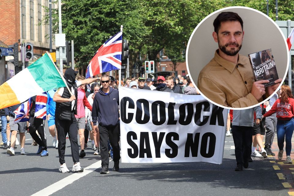 Kieran Connell has been discussing the phenomenon of an unlikely alliance as an Irish tricolour and Union flag are held aloft side-by-side