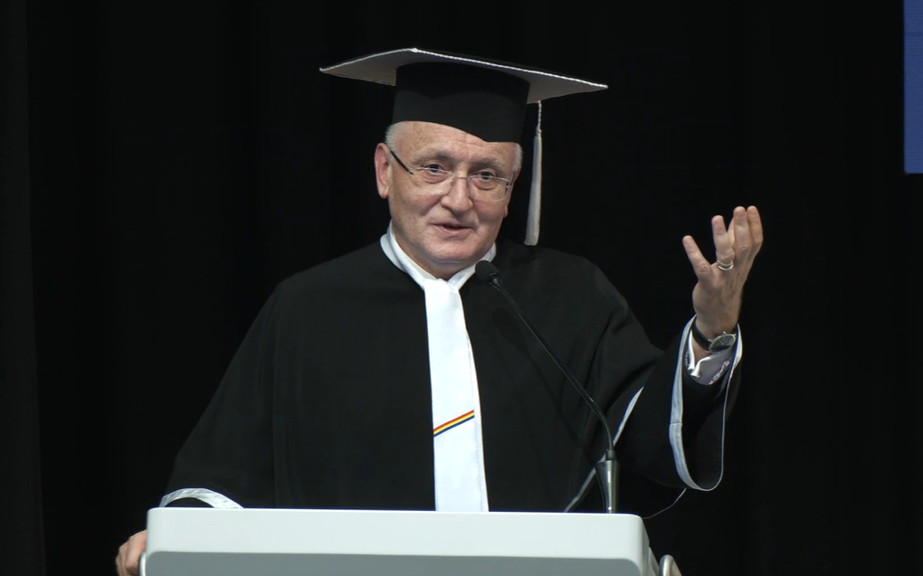 Nicolae Testemitanu Medical University of Moldova awards honorary title of Doctor Honoris Causa to professor, president of Romania's National Council of Rectors