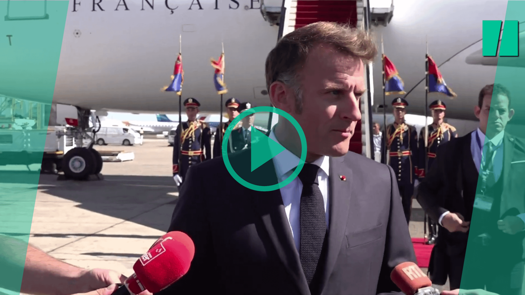 Depuis l’Égypte, Macron nie toute responsabilité dans la crise politique et dénonce ceux qui font des « paris sur l’instabilité »