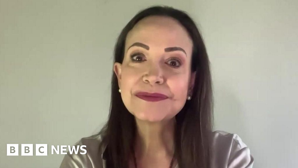 We're grateful for what Trump is doing for peace, Nobel winner Machado tells BBC