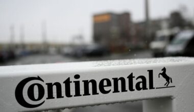 Continental AG expects 'high double-digit million euro' tariff hit in second half