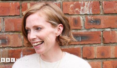 Woman with short hair smiling
