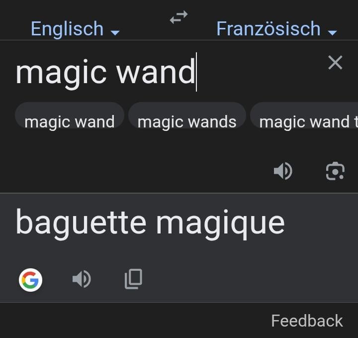 French is not a real language